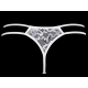 Angelic - White Sheer Lace Thongs