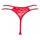 Intense - Red Lace Thongs