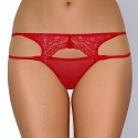 Intense - Red Lace Thongs