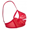 Intense - Red Lace Shelf Bra