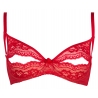 Intense - Red Lace Shelf Bra