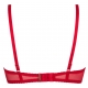 Intense - Red Lace Shelf Bra