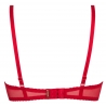 Intense - Red Lace Shelf Bra
