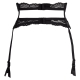 Poison - Black Lace Garter Belt