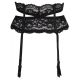 Poison - Black Lace Garter Belt