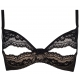 Poison - Black Lace Shelf Bra