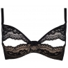 Poison - Black Lace Shelf Bra