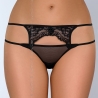 Poison - Black Lace Thongs