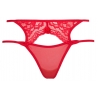 Intense - Red Lace Thongs