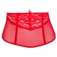 Amor - Red Lace Corset Belt