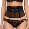 Opium - Black Lace Thongs