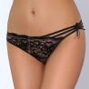 Opium - Black Lace Thongs