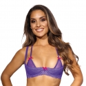Golden Dream - Violet Lace Shelf Bra