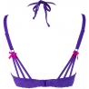 Golden Dream - Violet Lace Balconette Bra