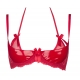 Sexy Plus Line 6 - Red Sheer Bra