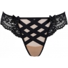 Golden Dream - Black Lace Thongs