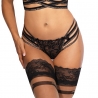 Golden Dream - Black And Gold Thongs