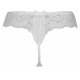 Castle - White Lace Thongs 