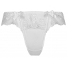 Castle - White Lace Thongs 