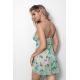 Summer Love - Green Floral Babydoll