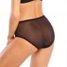 Ebony - Black Sheer Maxi Brief