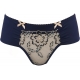 Blue Lagoon 1 - Navy Blue Sheer Cheeky Panties