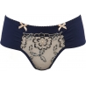 Blue Lagoon 1 - Navy Blue Sheer Cheeky Panties