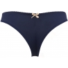 Blue Lagoon 1 - Navy Blue Sheer Thongs