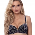 Blue Lagoon 1 - Navy Blue Push up Bra