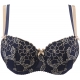 Blue Lagoon 1 - Navy Blue Push up Bra