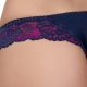 Blue Lagoon 2 - Navy Blue Lace Thongs