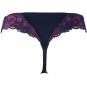 Blue Lagoon 2 - Navy Blue Lace Thongs