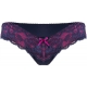 Blue Lagoon 2 - Navy Blue Lace Thongs