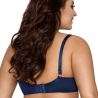 Blue Lagoon 2 - Blue and Pink Push up Bra
