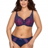 Blue Lagoon 2 - Blue and Pink Push up Bra