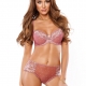 Libre - Dirty Pink Lace Bra Plus Sizes