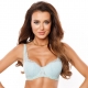 Moonlight - Blue Lace Push up Balconette