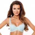 Moonlight - Aquamarine Lace Push up Balconette