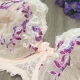 Flora - Apricot Sheer Lace Balconette Bra