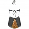 Sensual Paradise 5 - Tiger Frilly Sheer Babydoll