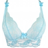 Passion Wave Blue - Longline Lace Bra