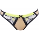 Passion Wave Beige - Neon Yellow Thongs