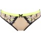 Passion Wave Beige - Neon Yellow Panties