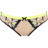 Passion Wave Beige - Neon Yellow Panties