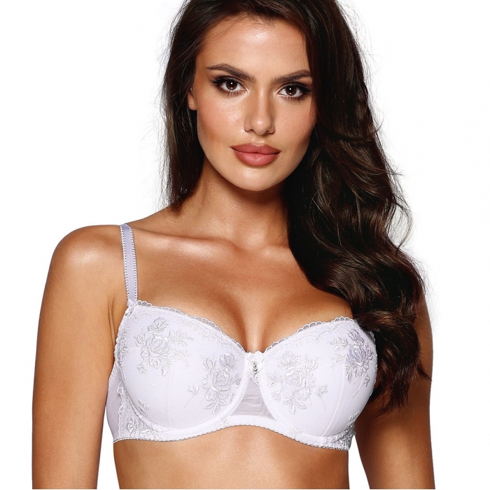 Passion Wave White - Push up Bra