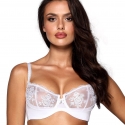 Passion Wave White - Unlined Balconette Bra