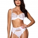 Passion Wave White - Unlined Balconette Bra