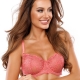 Legend - Apricot Lace Balconette Bra