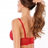 Scandal - Red Lace Bralette