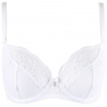 Passion Wave White - Plus Size Unlined Bra